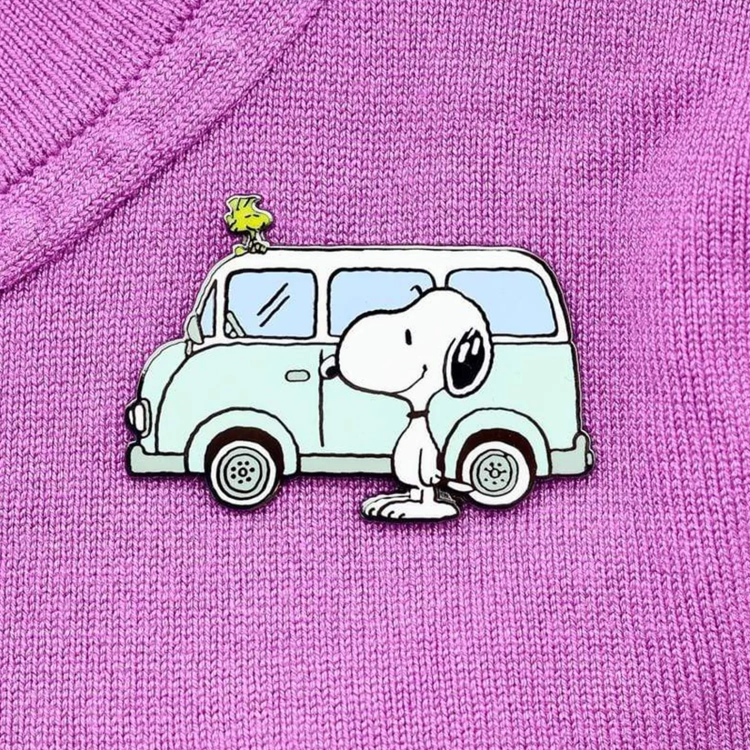 Snoopy On The Road Enamel Pin^Erstwilder New