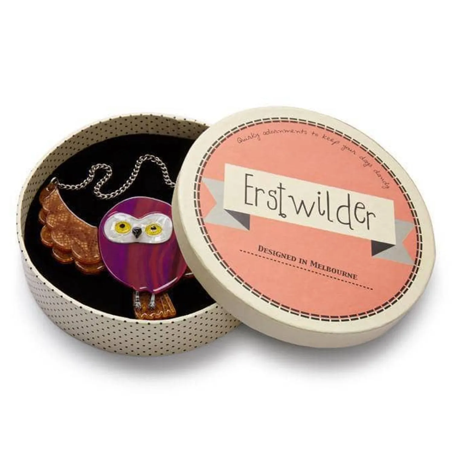 Spark The Owl Necklace^Erstwilder Outlet