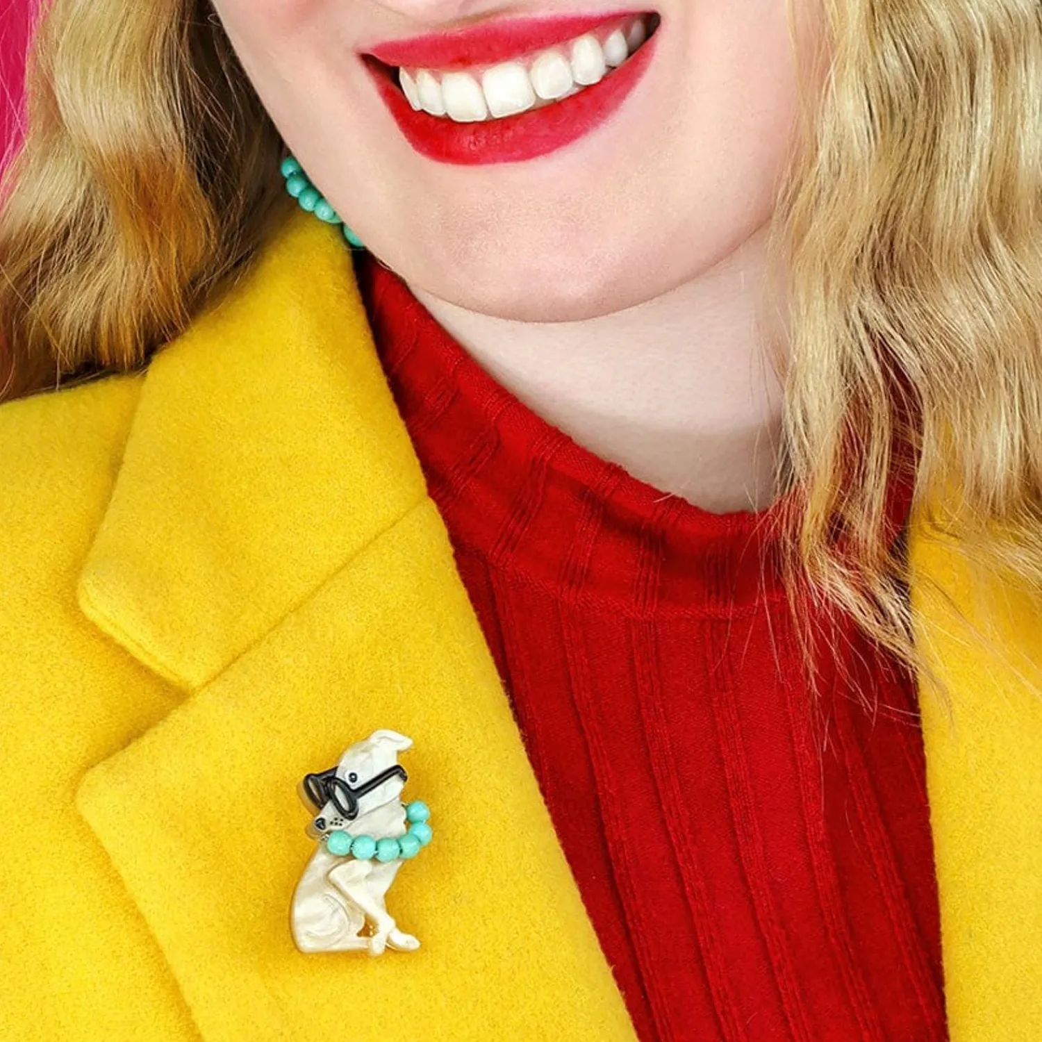 Spectacular Spectacles Iris Mini Brooch^Erstwilder