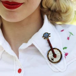 Stay Plucky Brooch^Erstwilder Hot