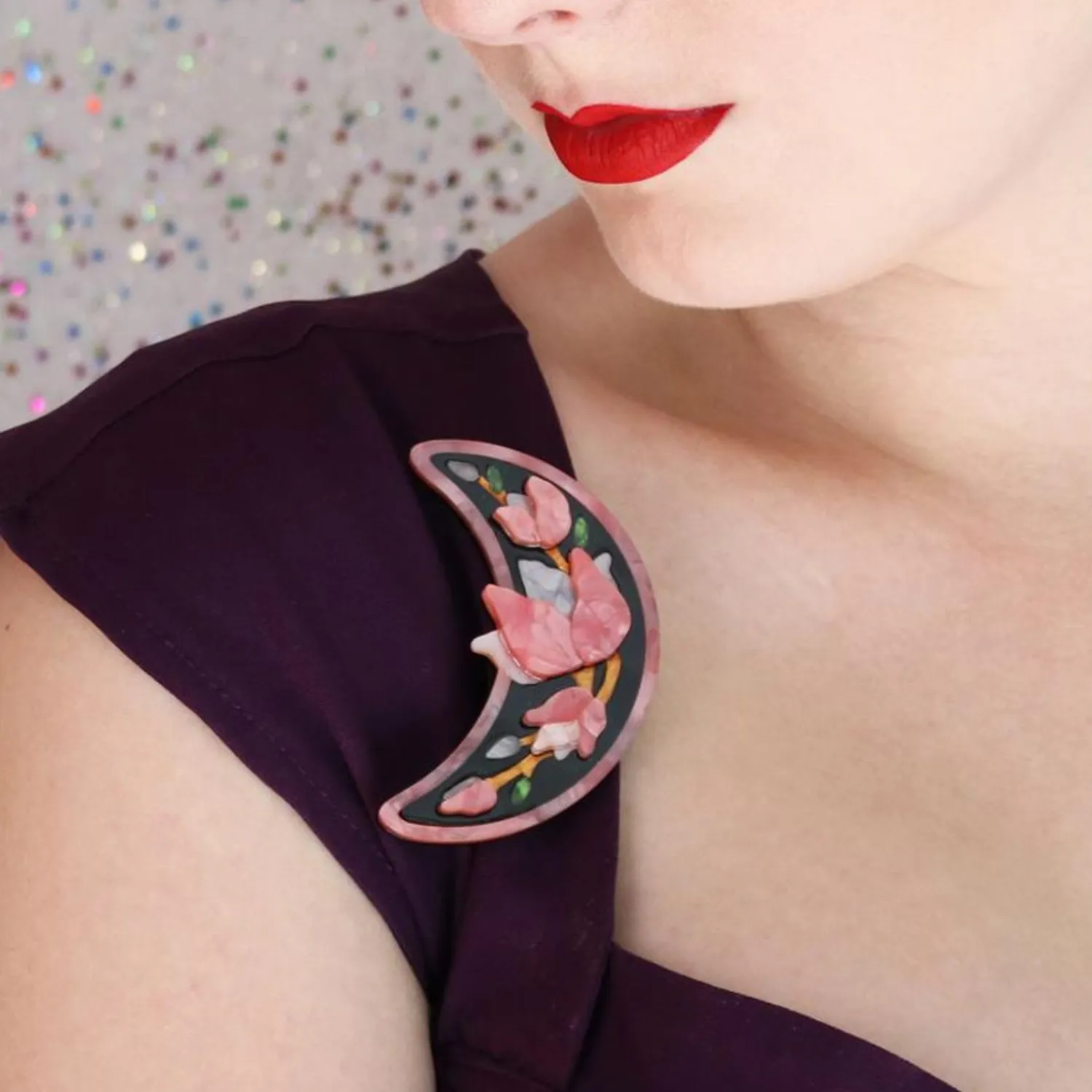 Steel Magnolias Brooch^Erstwilder Best