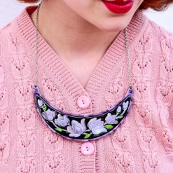 Steel Magnolias Necklace^Erstwilder