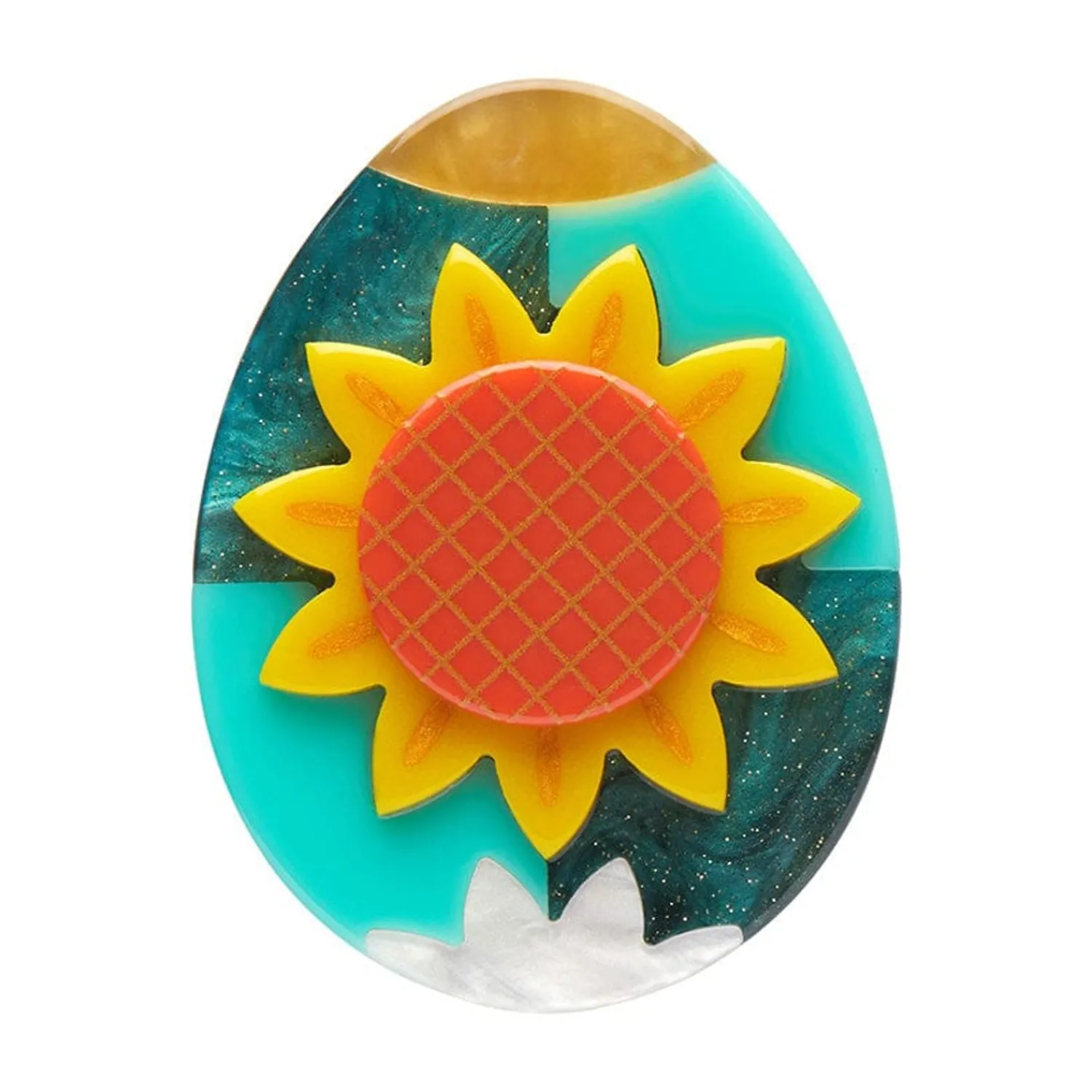 Sunflower Of Love Brooch^Erstwilder Online