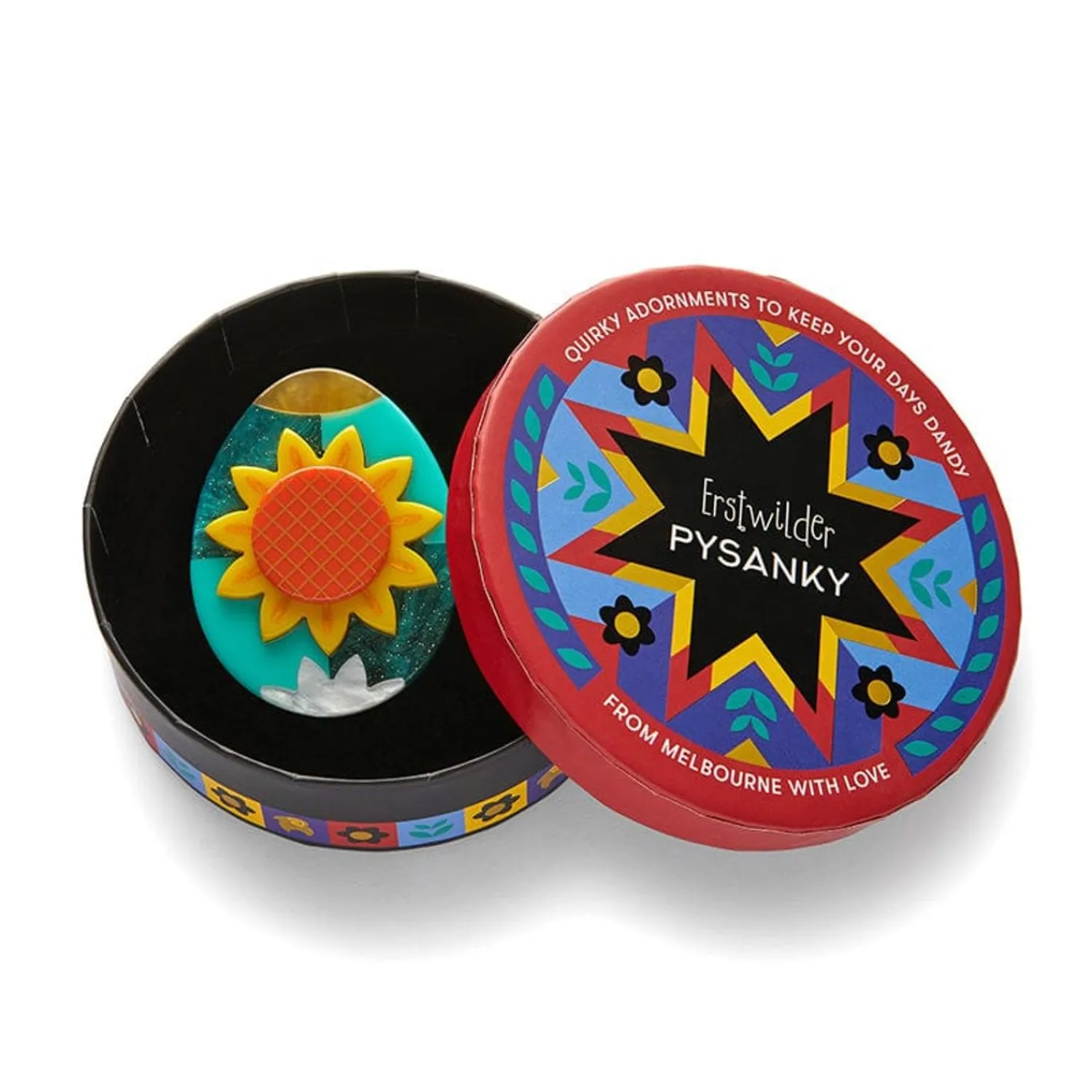 Sunflower Of Love Brooch^Erstwilder Online