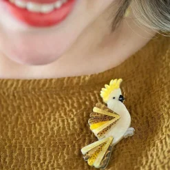 Sunny Of The Sulphur Crest Brooch^Erstwilder Clearance