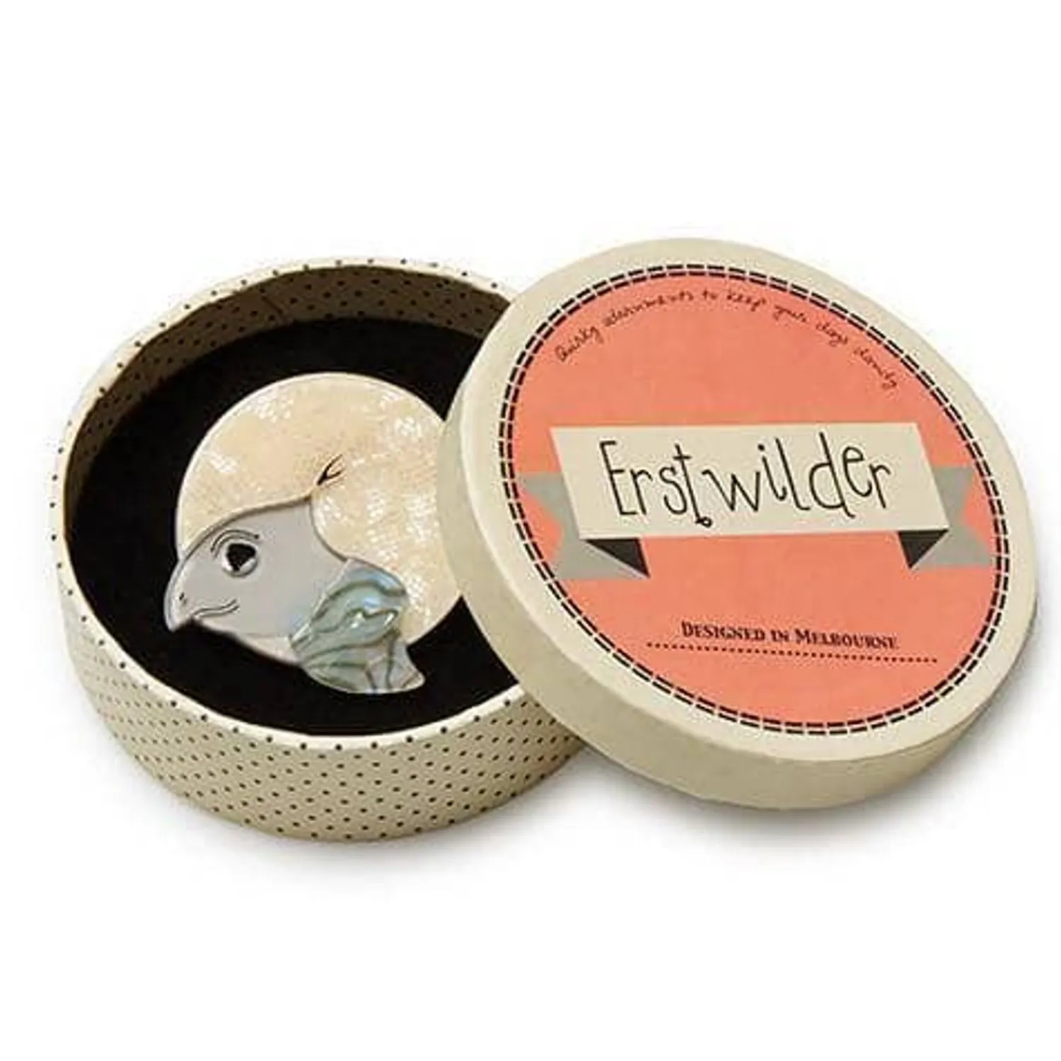 Swimming Solo Turtle Brooch^Erstwilder