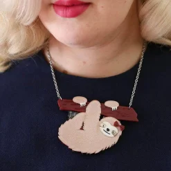Sybil The Sloth Necklace^Erstwilder Discount