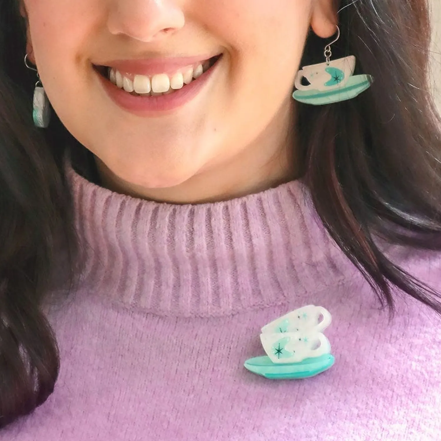 Tea And Sympathy Mini Brooch^Erstwilder Sale