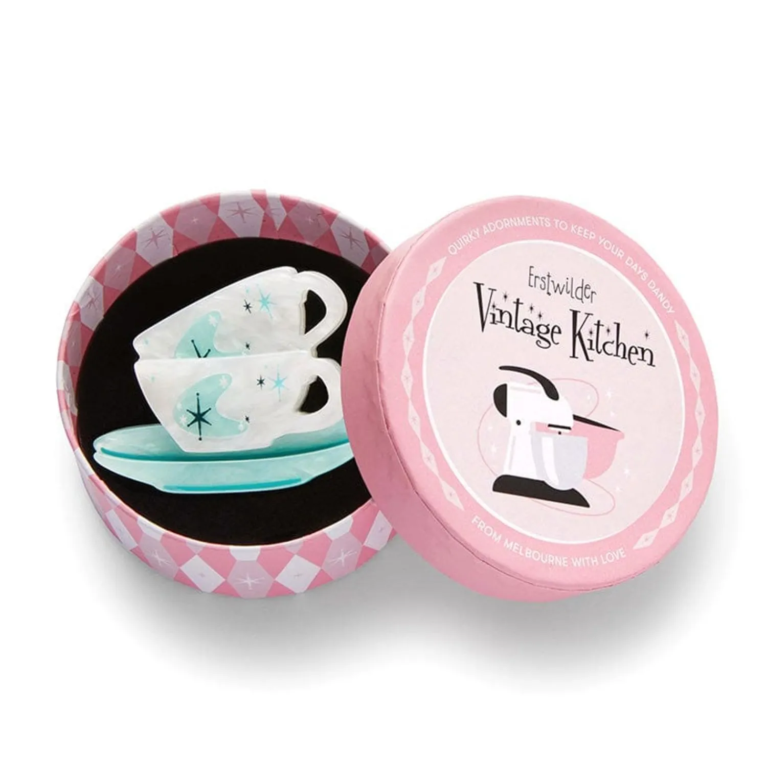 Tea And Sympathy Mini Brooch^Erstwilder Sale