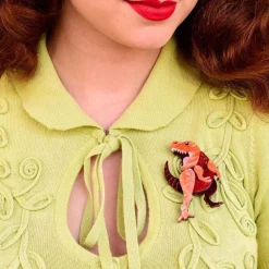 Tenacious T Brooch^Erstwilder Hot