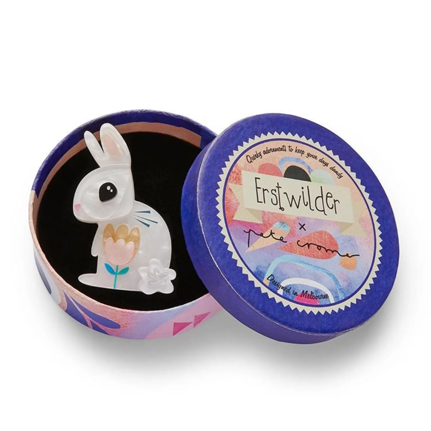 The Beloved Bunny Brooch^Erstwilder Discount