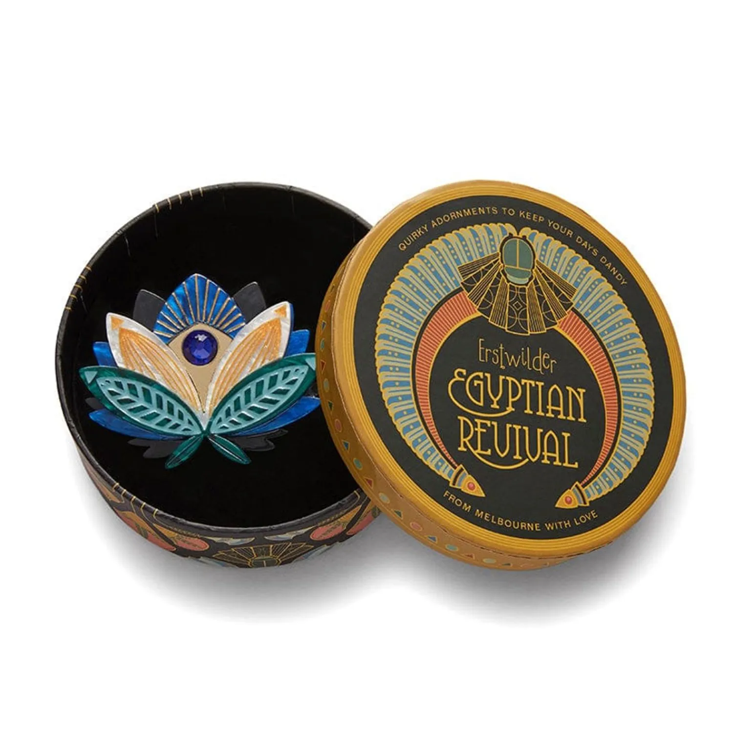 The Blue Lotus Brooch^Erstwilder Sale