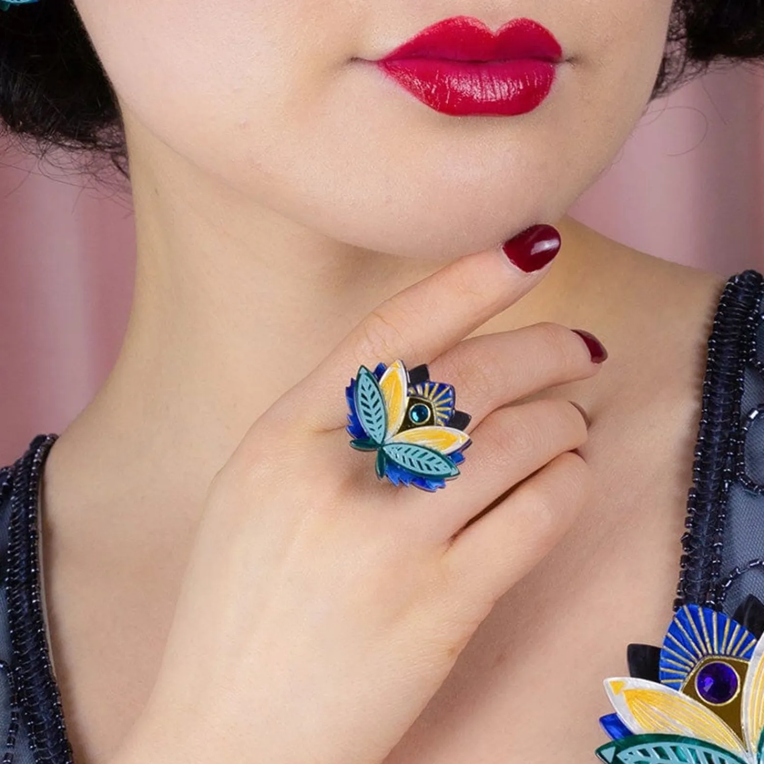 The Blue Lotus Ring^Erstwilder New