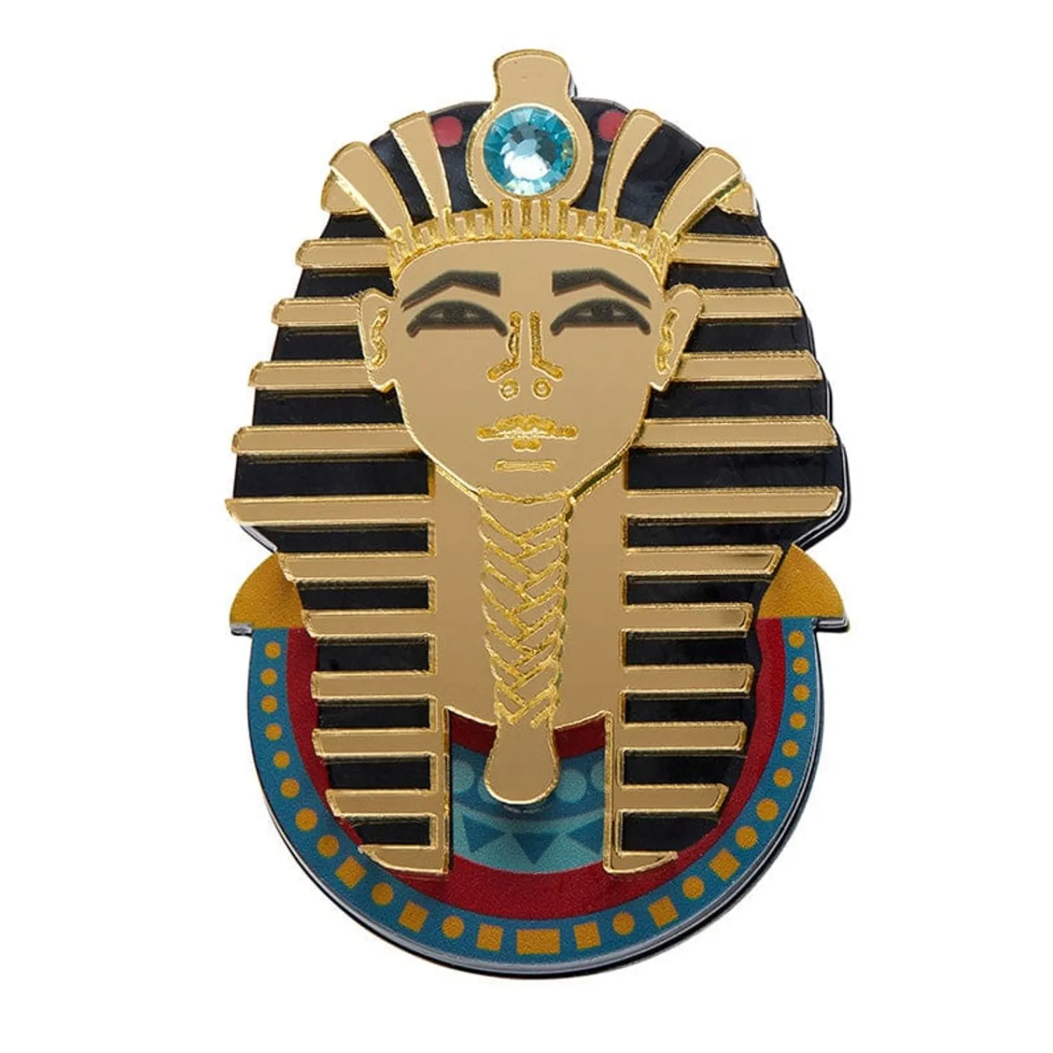 The Boy King Tutankhamun Brooch^Erstwilder Outlet