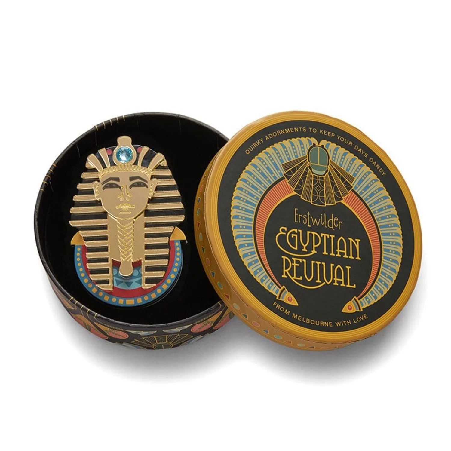 The Boy King Tutankhamun Brooch^Erstwilder Outlet