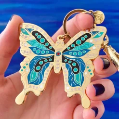The Butterfly 'Gunggamburra' Key Ring^Erstwilder Clearance