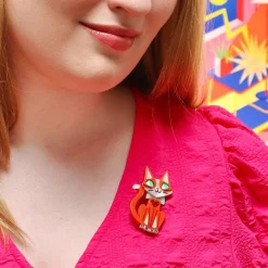 The Cat'S Meow Brooch^Erstwilder Best