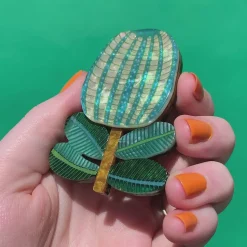 The Colour Of Envy Brooch^Erstwilder Best