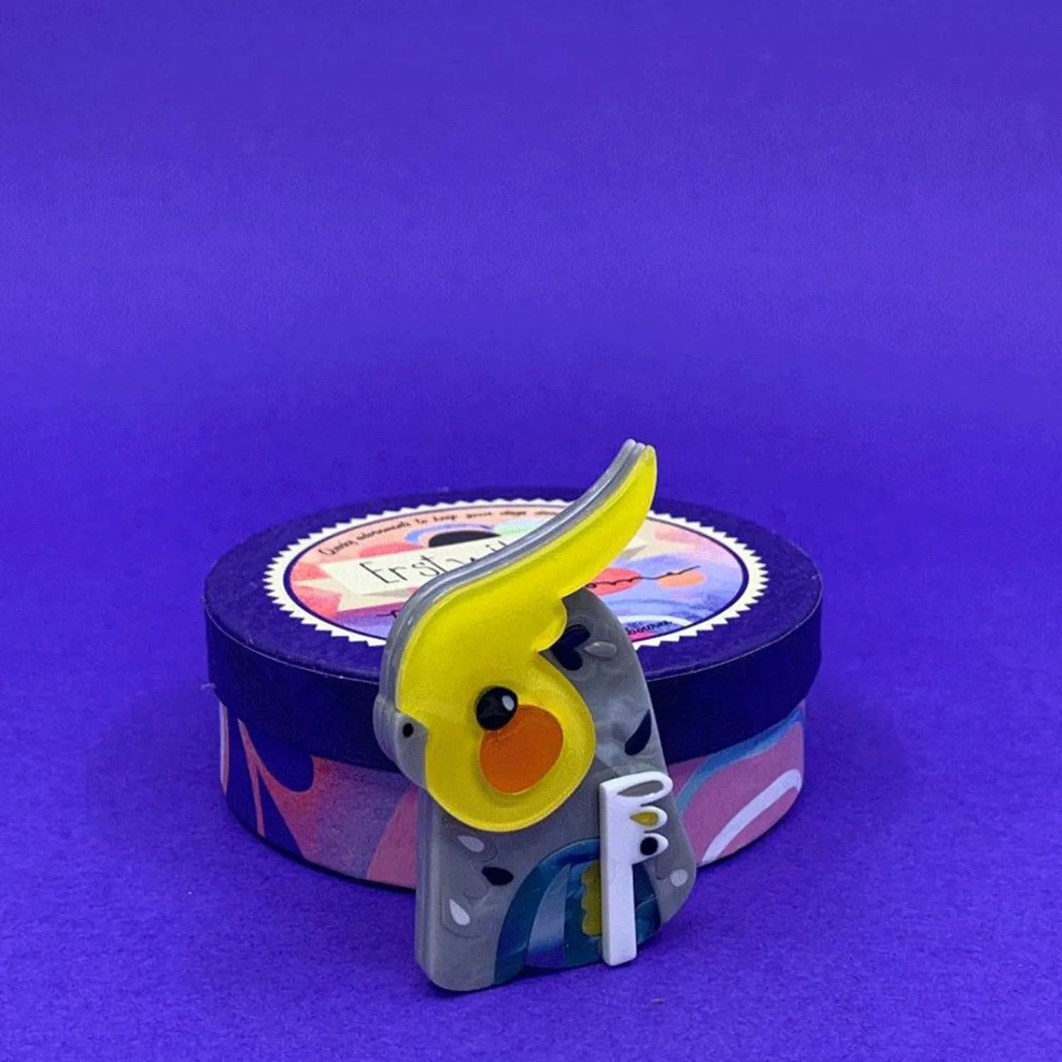 The Coy Cockatiel Brooch^Erstwilder