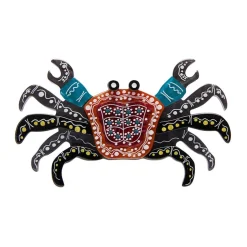 The Crab 'Gadambal' Brooch^Erstwilder Online