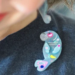 The Dutiful Dugong Brooch^Erstwilder Outlet