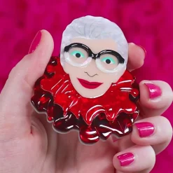 The Face Of Style Iris Brooch^Erstwilder Best
