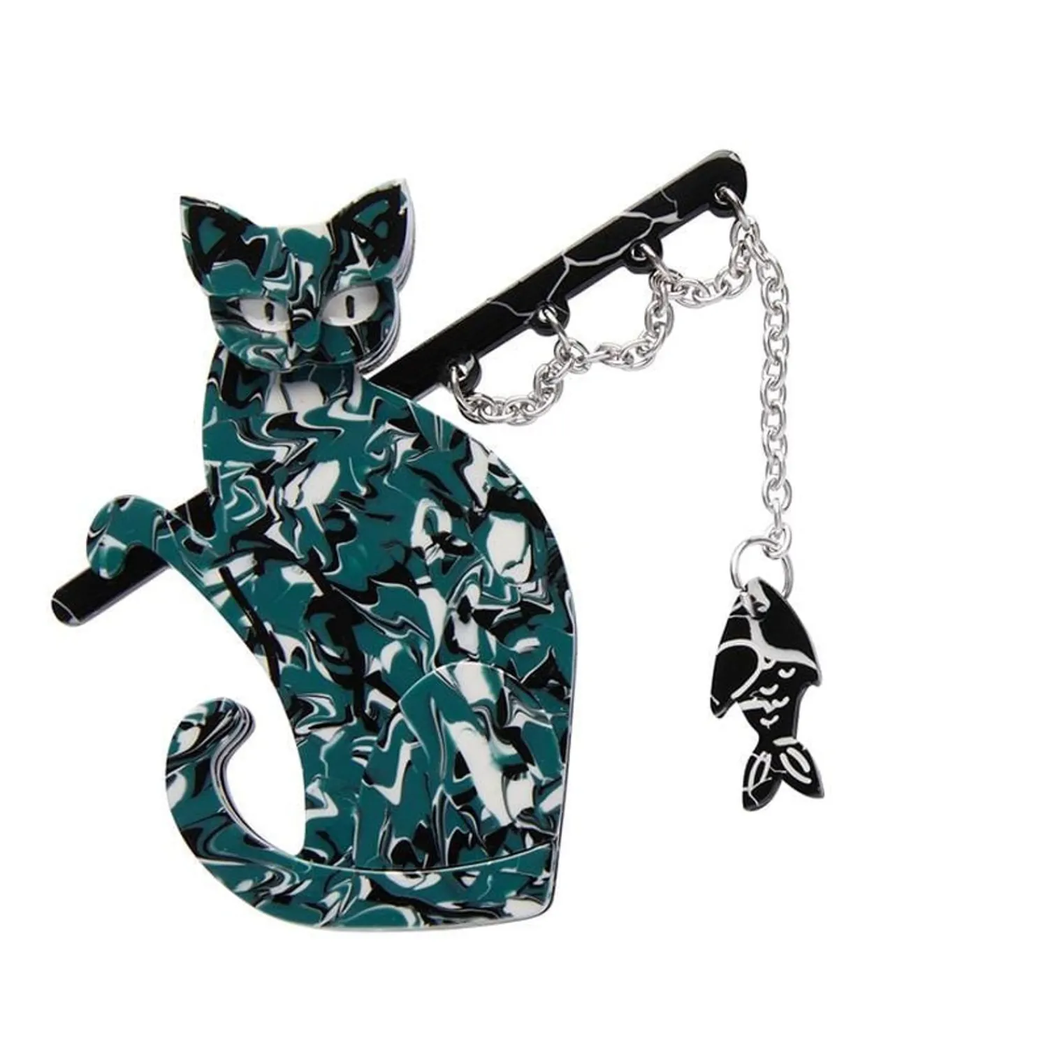 The Famous Fishing Cat Brooch^Erstwilder Sale