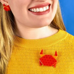 The Good Crab Brooch^Erstwilder Clearance
