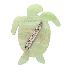 The Graceful Green Sea Turtle Brooch^Erstwilder