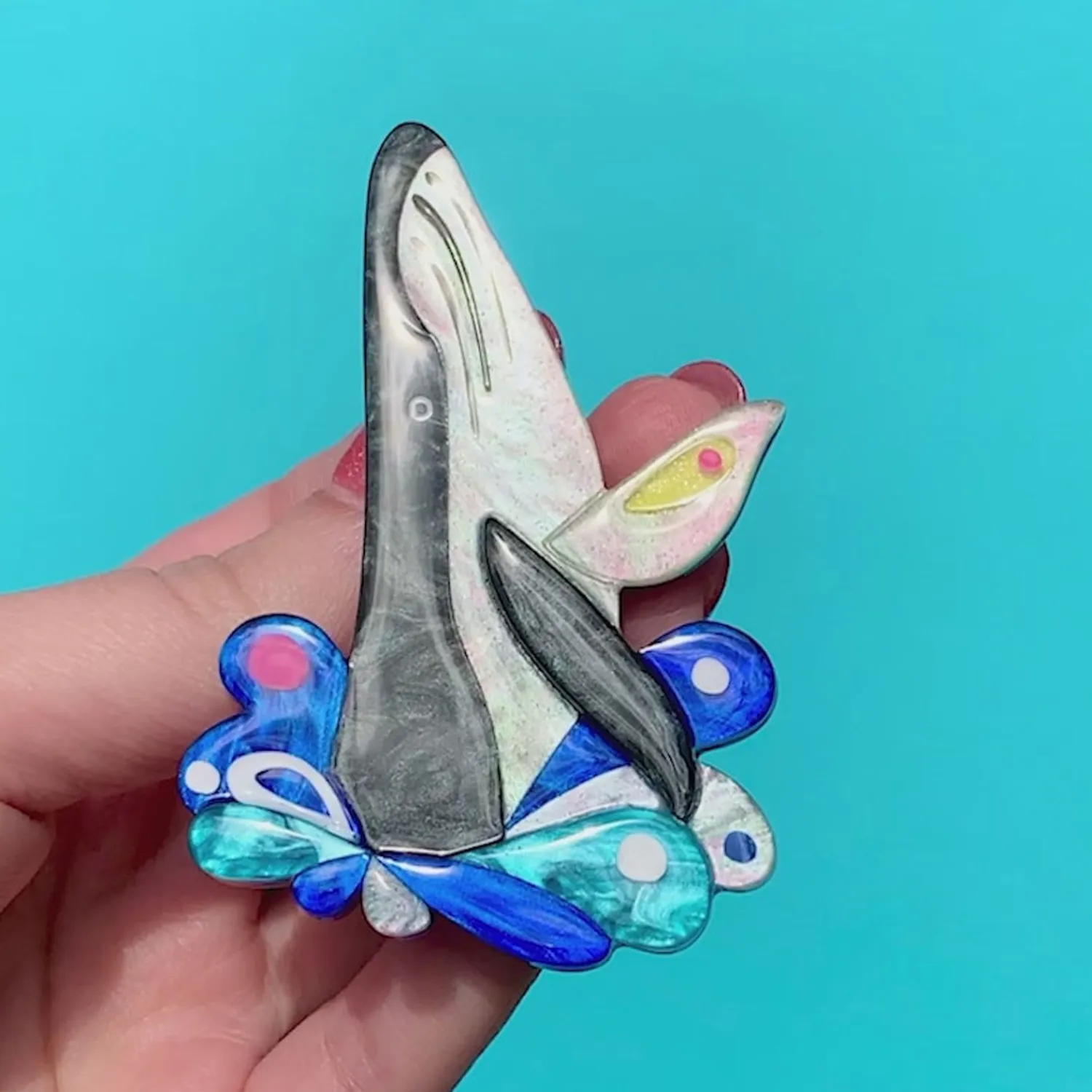 The Halcyon Humpback Whale Brooch^Erstwilder Best