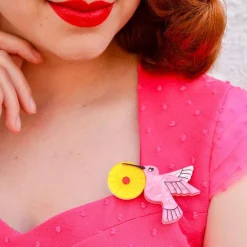 The Humble Hummingbird Brooch^Erstwilder Online