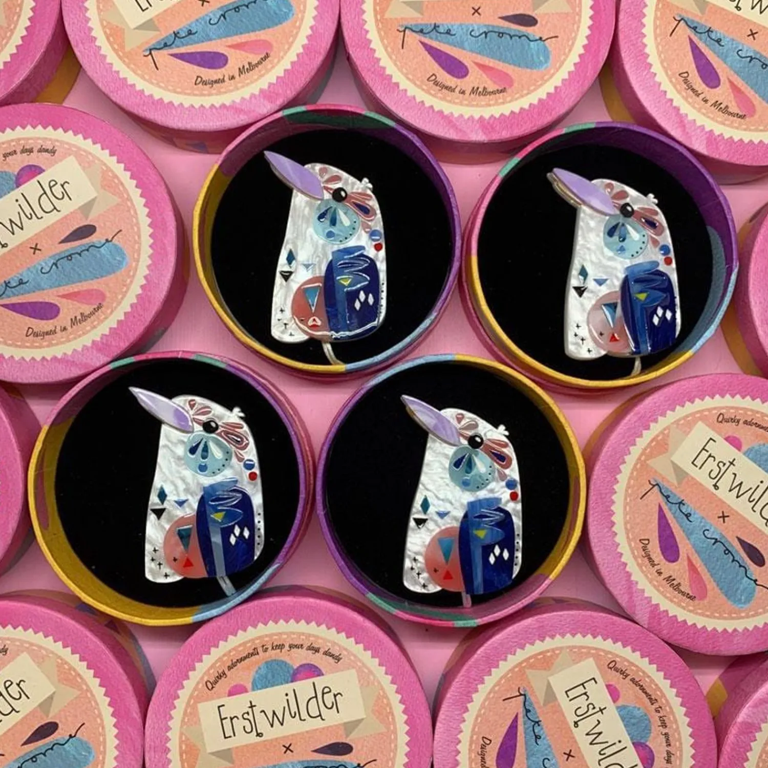 The Kooky Kookaburra Brooch^Erstwilder Online