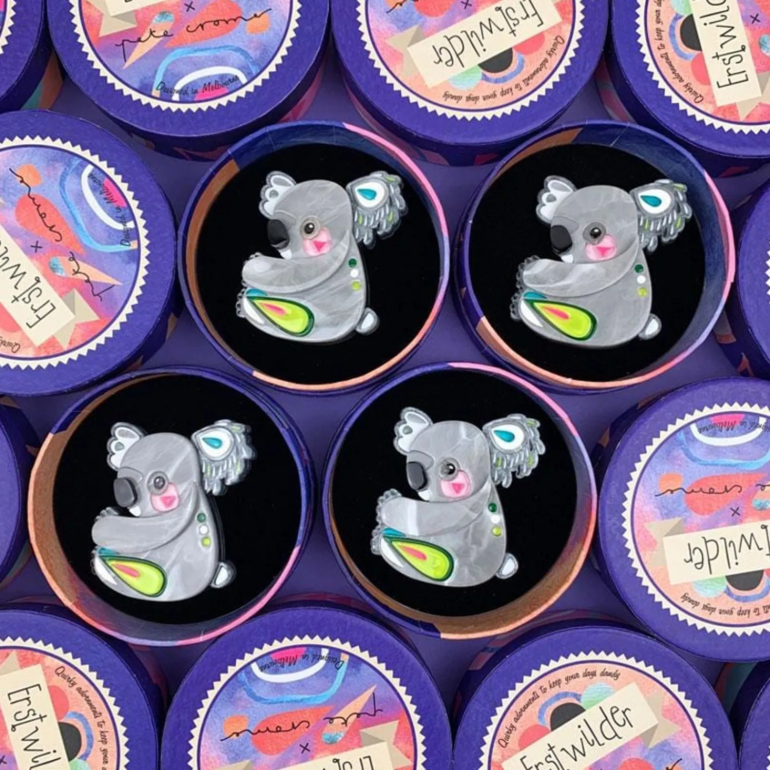 The Kuddly Koala Brooch^Erstwilder Clearance