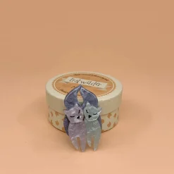 The Love Cats Mini Brooch^Erstwilder Hot