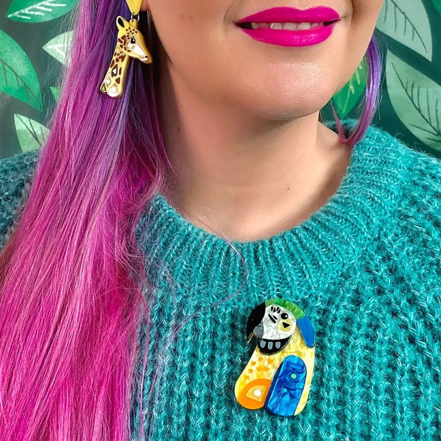 The Maverick Macaw Brooch^Erstwilder Sale