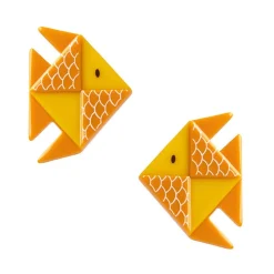 The Memorable Goldfish Hair Clips Set - 2 Piece^Erstwilder