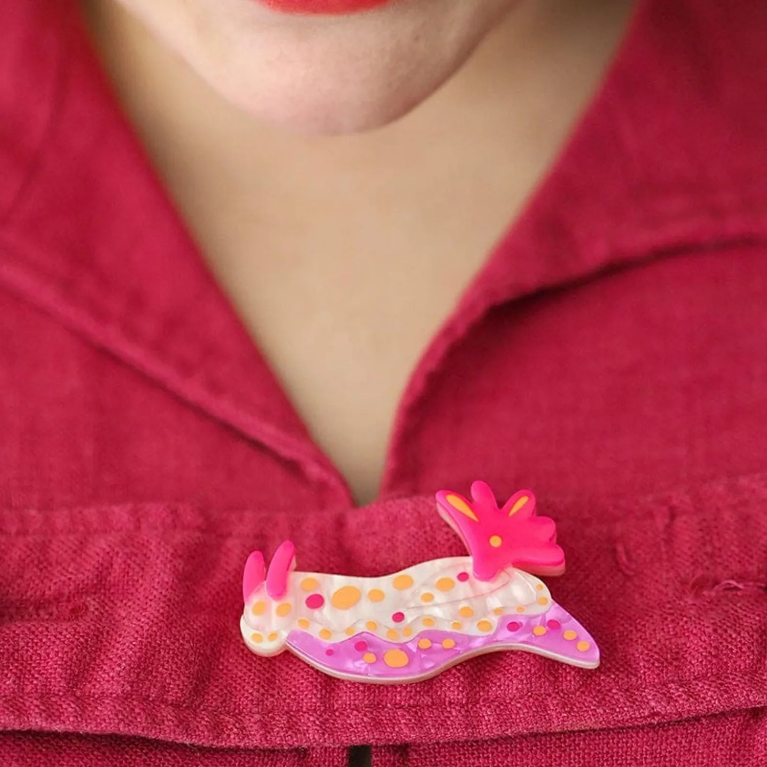 The Nebulous Nudibranch Brooch^Erstwilder Hot