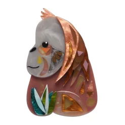 The Orderly Orangutan Brooch^Erstwilder Clearance