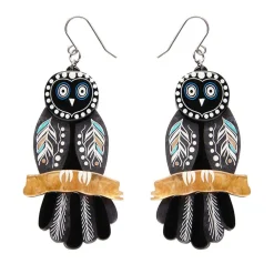 The Owl 'Gugu' Earrings^Erstwilder Outlet