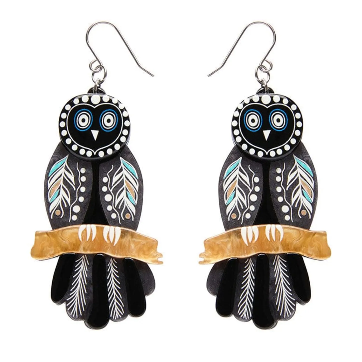 The Owl 'Gugu' Earrings^Erstwilder Outlet