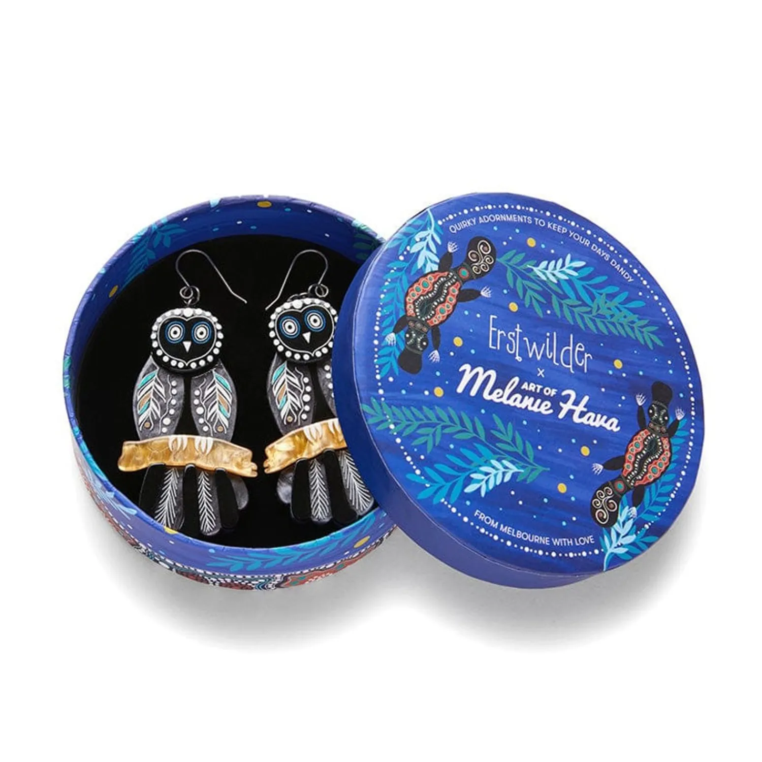 The Owl 'Gugu' Earrings^Erstwilder Outlet