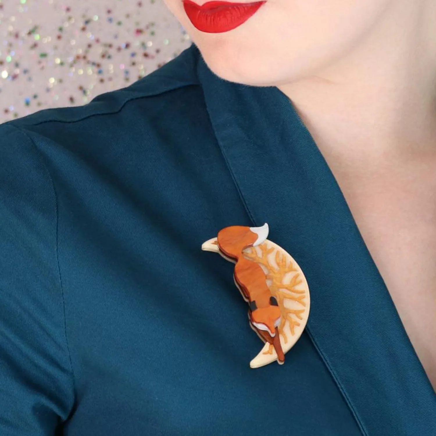 The Prowling Fox Brooch^Erstwilder New
