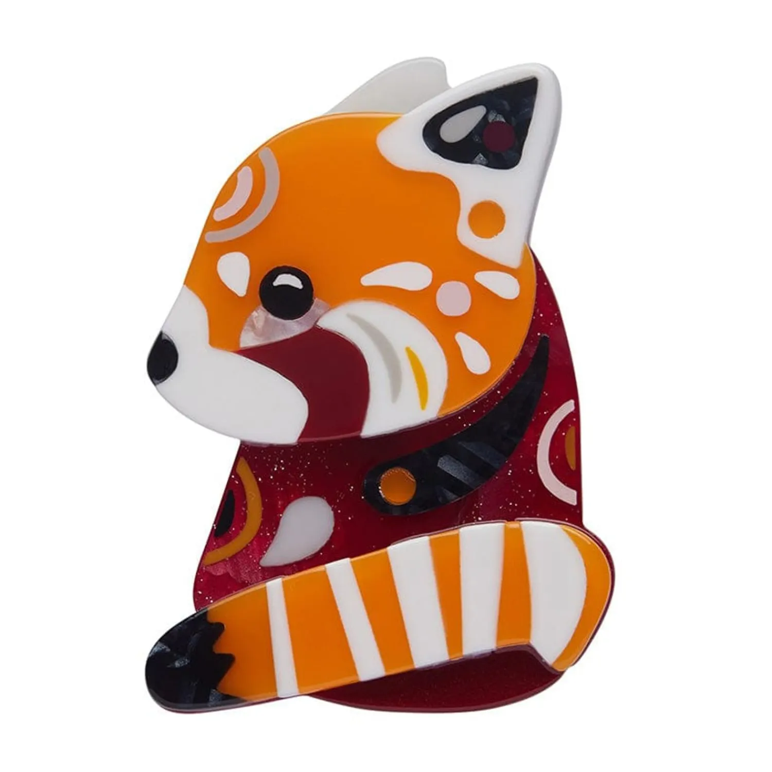 The Rakish Red Panda Brooch^Erstwilder Hot