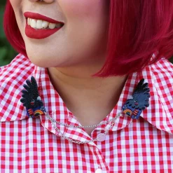 The Rare Red-Tail Cockatoo Cardigan Clips^Erstwilder