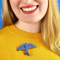 The Singing Swallow Brooch^Erstwilder Best