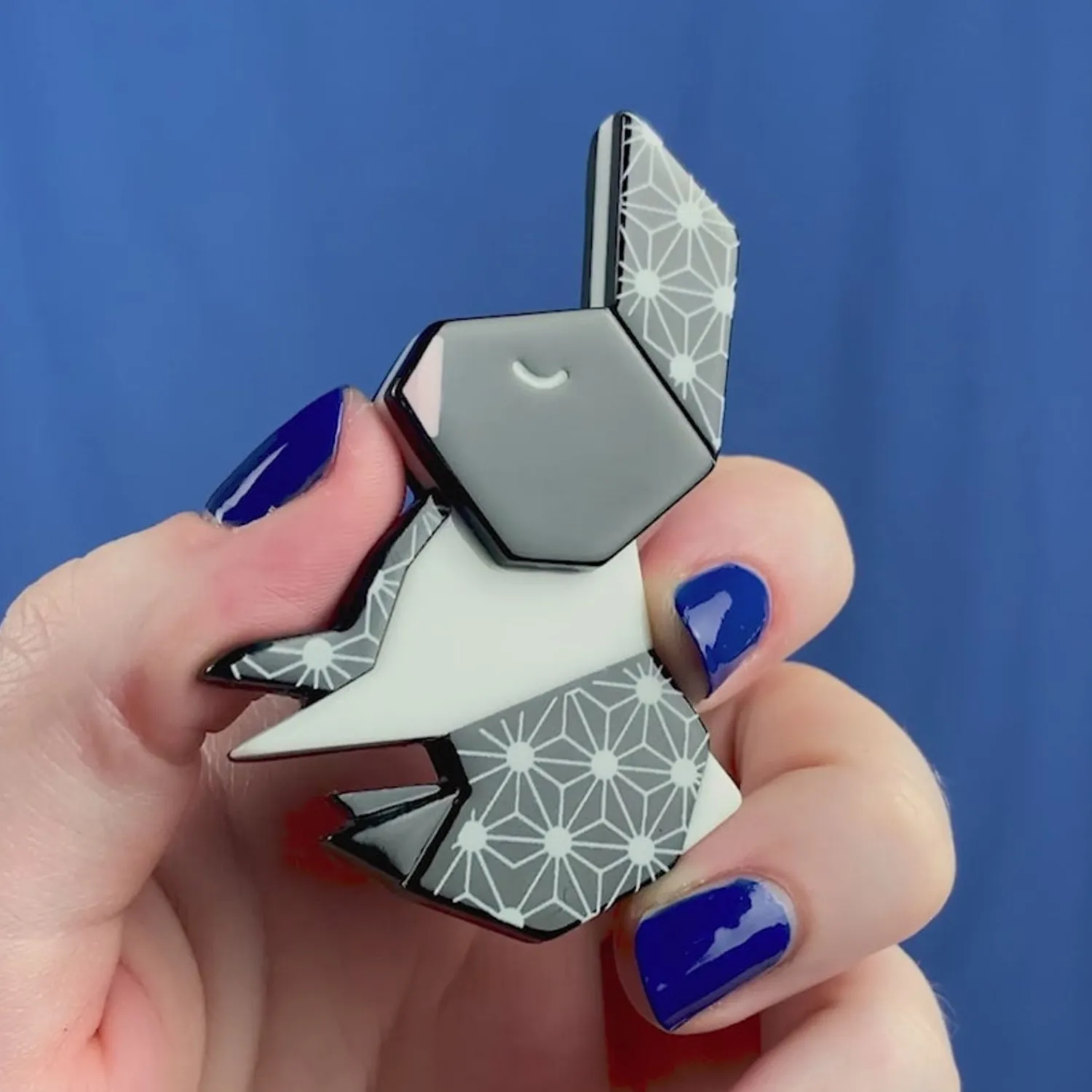 The Sleeping Rabbit Brooch^Erstwilder New
