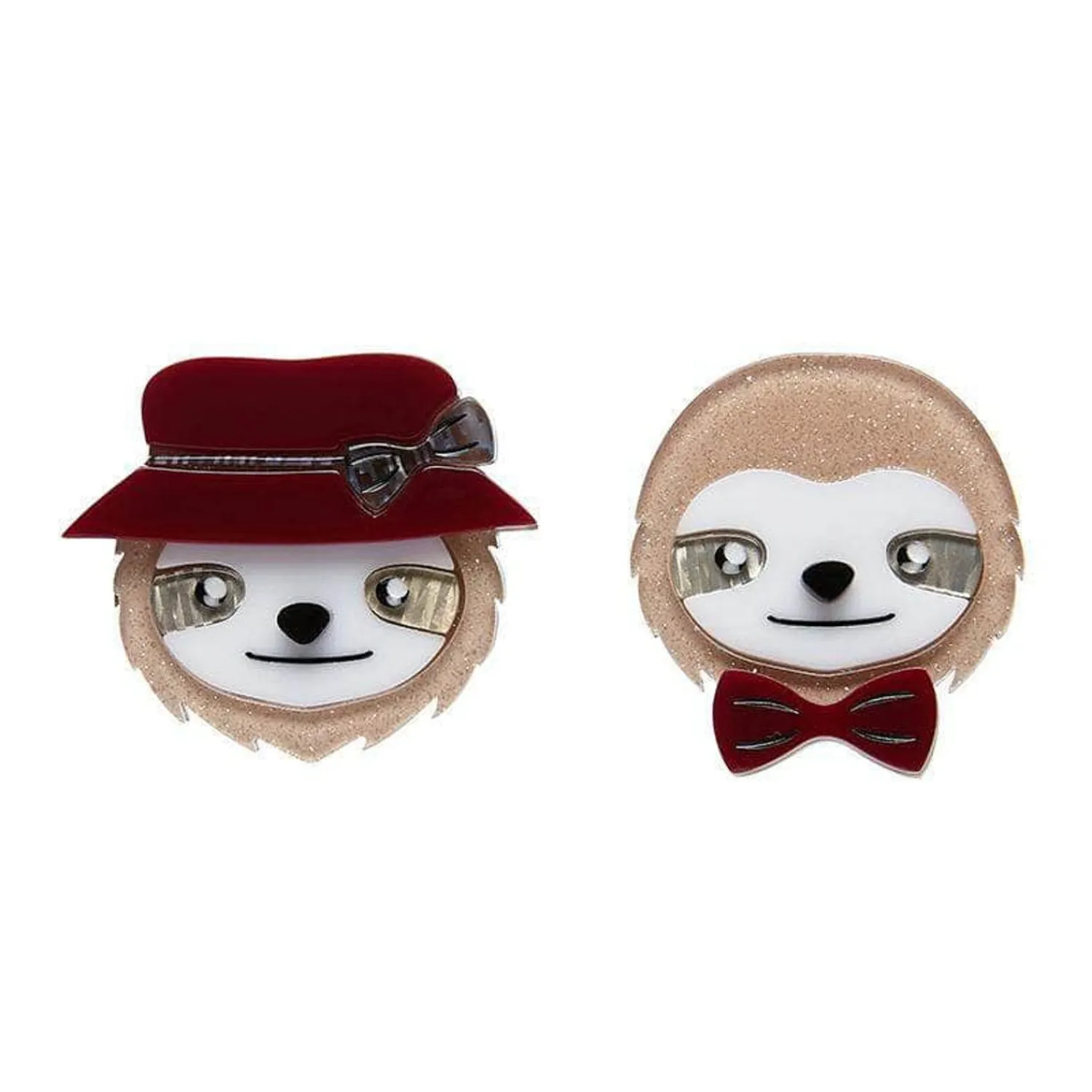 The Slothertons Double Brooch^Erstwilder New