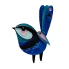 The Splendid Fairy Wren Brooch^Erstwilder Outlet
