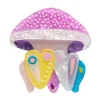 The Whimsical White Spotted Jellyfish Brooch^Erstwilder Online