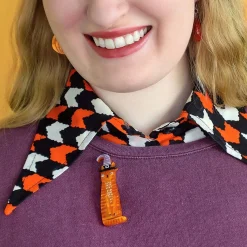 The Whiskered Witch Brooch^Erstwilder Online